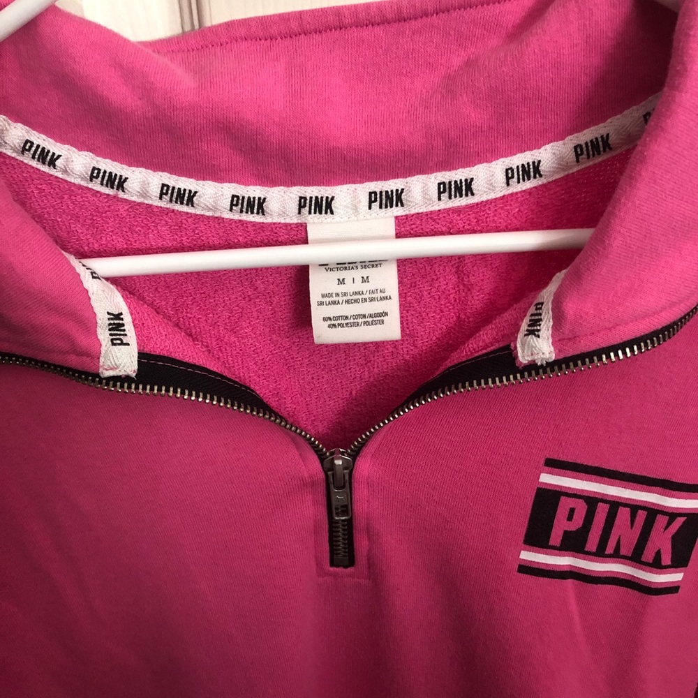 Victoria’s Secret PINK Half-Zip Hoodie